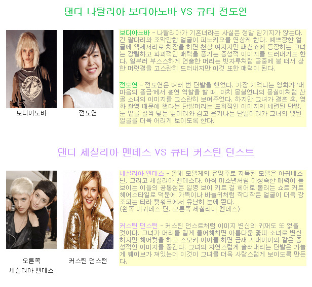 큐티헤어 이미지