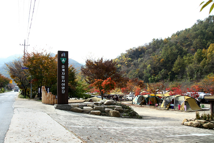 월악산오토캠핑장 이미지
