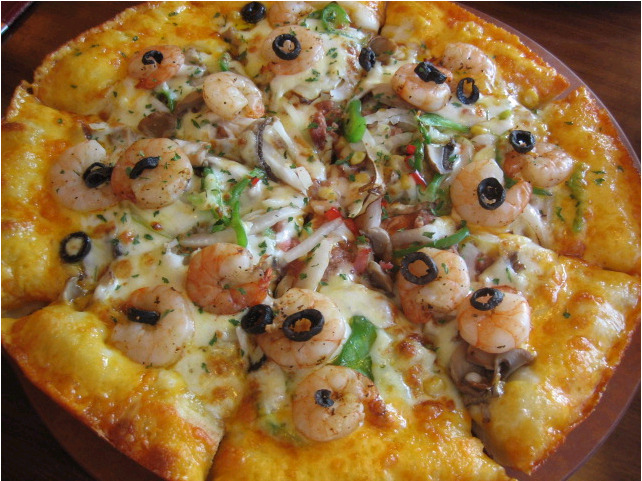 마라치킨피자 이미지
