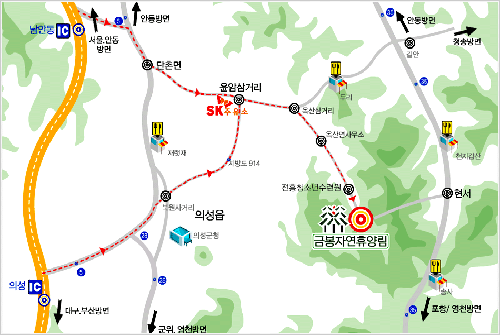 금봉자연휴양림 이미지