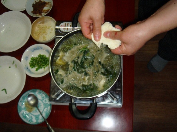 다슬기해장국 이미지