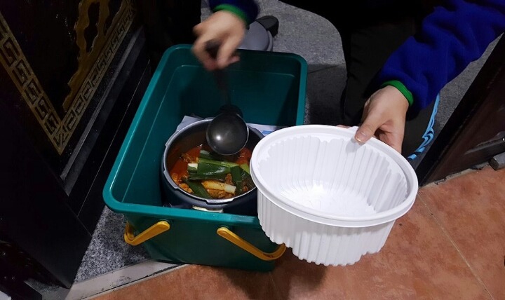 어느 야식집의 닭도리탕 배달 클라스 | 인스티즈