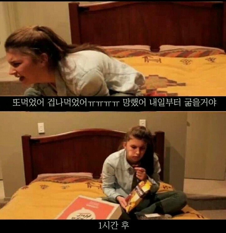 다이어트 결심 후 열심히 먹고 난 우리들의 모습 | 인스티즈