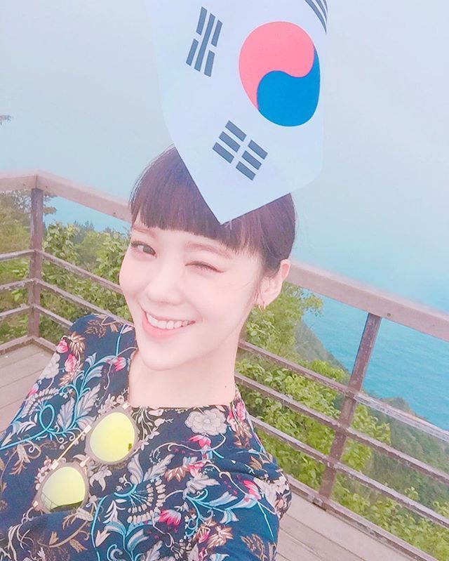 독도에 간 오렌지캬라멜 리지 | 인스티즈