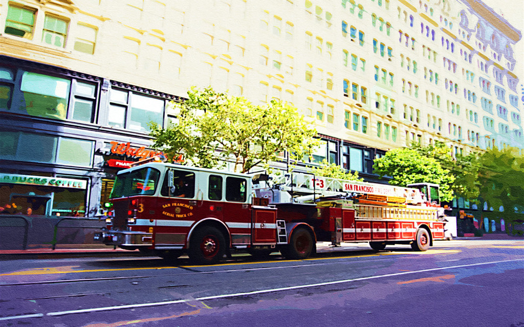 무슨일이 있어도 5분안에 현장에 도착한다는 미국 소방차 | 인스티즈