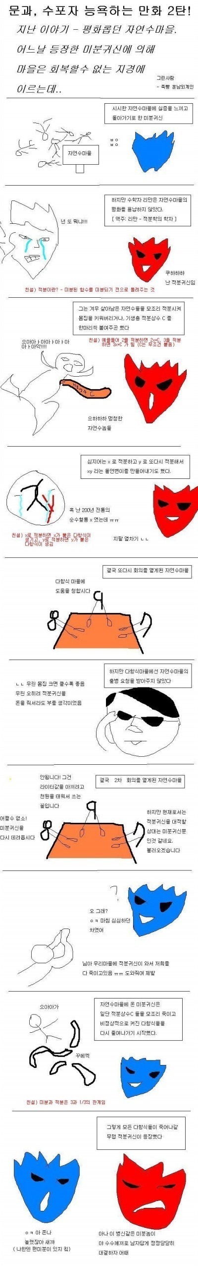 만화로 보는 미분적분 | 인스티즈