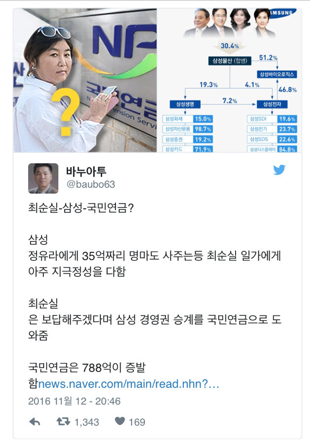 국민연금도 손댄 순siri | 인스티즈