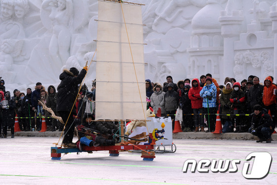 어른들이 제일 신난 화천산천 창작썰매대회.jpg | 인스티즈