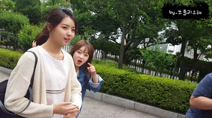 이젠 그냥 뭔가 웃긴 아이오아이 스톤나영 | 인스티즈