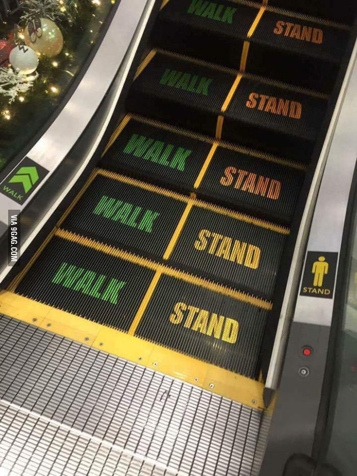 에스컬레이터의 현실 | 인스티즈