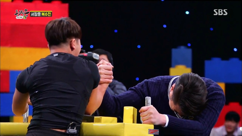 팔씨름매니아고교생 vs 서장훈 한달만에 재대결 | 인스티즈