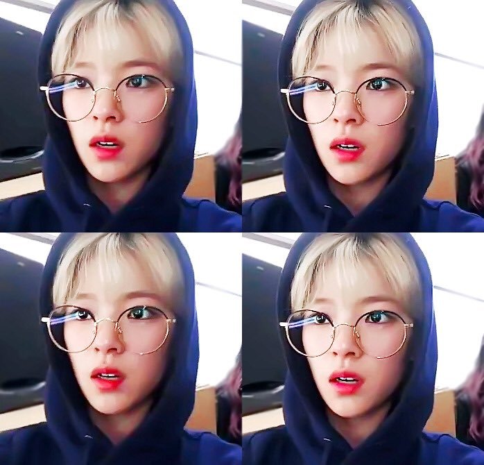 오늘자 안경 쓴 트와이스 정연 | 인스티즈