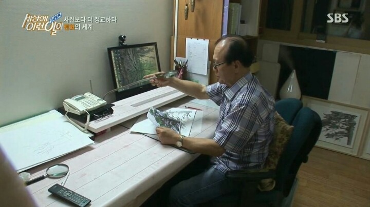 세상에 이런일이 73세 펜화그리는 할아버지 | 인스티즈