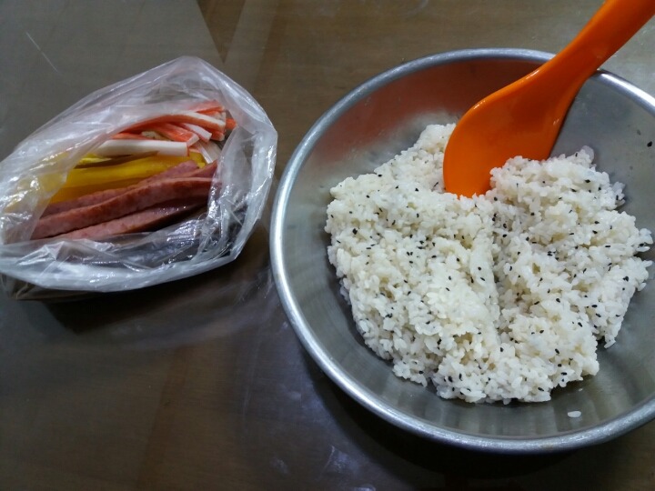 김밥과함께라면 이미지