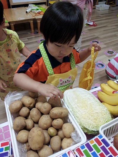 푸른야채과일 이미지