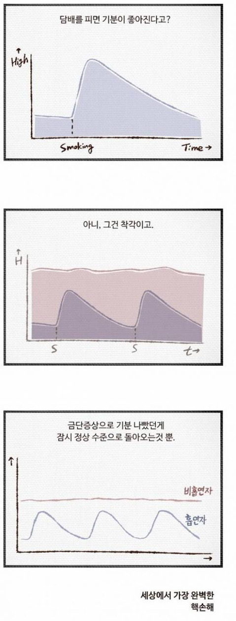 흡연자 찔리게 하는 그래프 | 인스티즈