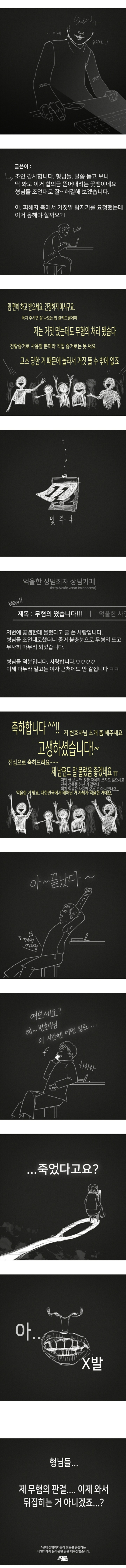 성범죄자 비밀 카페에서 벌어지는 일들 : "피해자한테 절대 사과하지 마세요. 자백이나 마찬가지에요." | 인스티즈