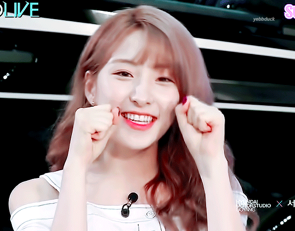 우주소녀 설아 은서 욜로라이브 움짤 | 인스티즈