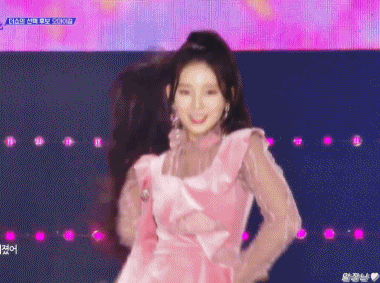 더쇼 오마이걸 비니, 아린.gif | 인스티즈