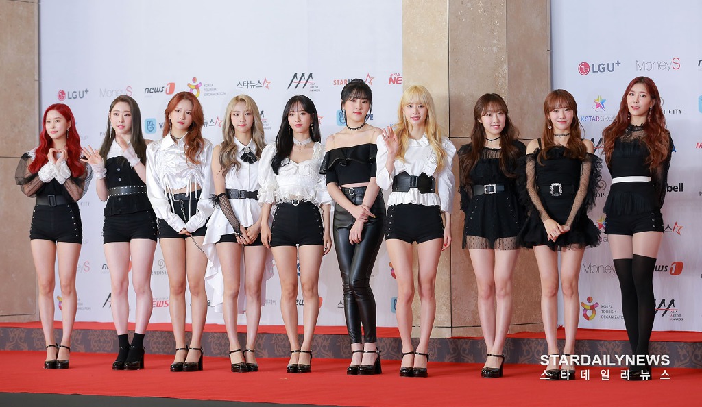우주소녀 AAA시상식 레드카펫.jpgif | 인스티즈
