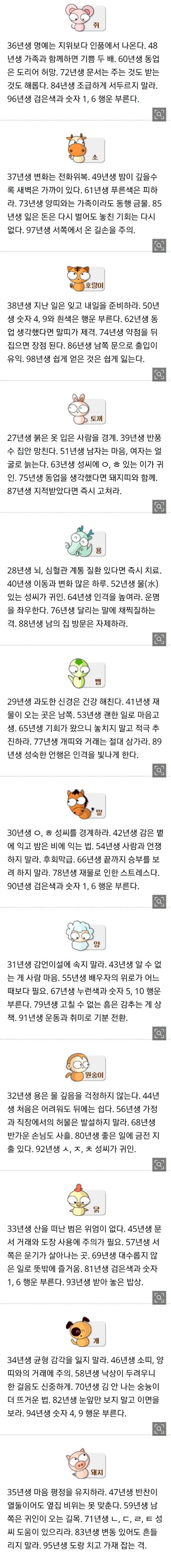 11.19.일.오늘의 운세 | 인스티즈