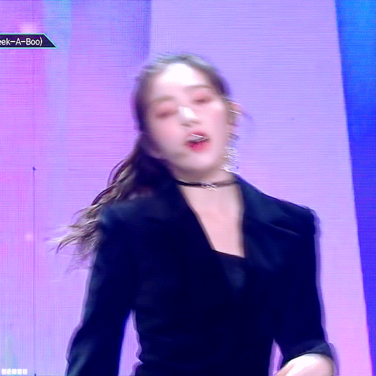 뮤뱅 묶음머리 아이린.gif | 인스티즈