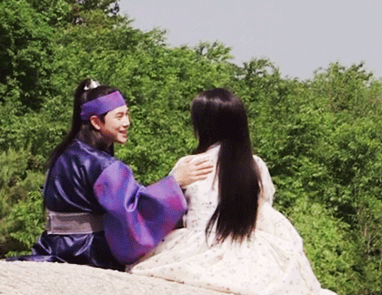 세상 친해보이는 임시완 윤아 메이킹.gif (feat.왕은 사랑한다) -스압- | 인스티즈