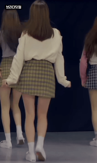 표정이 좋은 프리스틴 레나.gif | 인스티즈