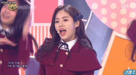 프로미스나인_인기가요.gif | 인스티즈