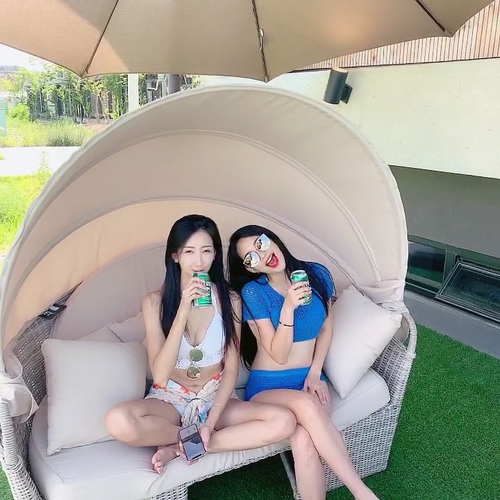 풀빌라 놀러간 두산 치어리더팀 | 인스티즈